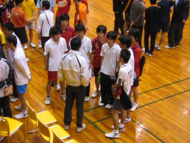 田島監督からの指示