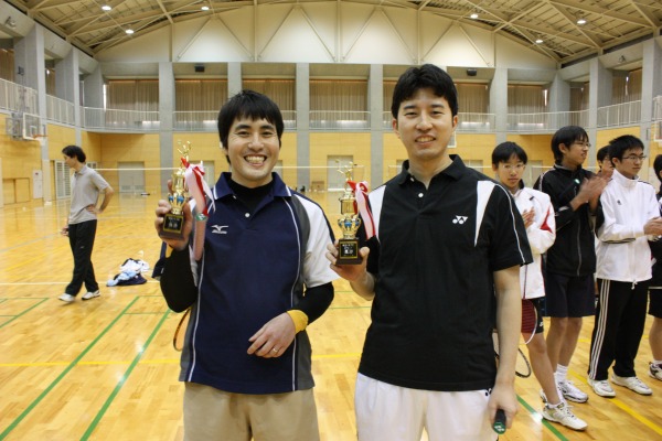 B優勝の加藤(H.10)永野(H.10)組