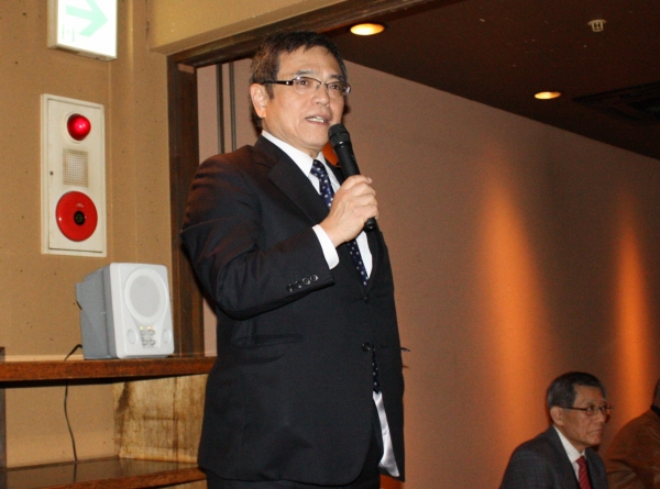 山田名誉会長の挨拶