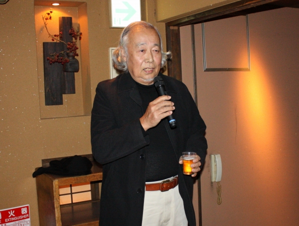 乾杯の音頭 H38卒内藤氏