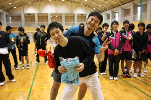 選手権三位の山口・杉本組